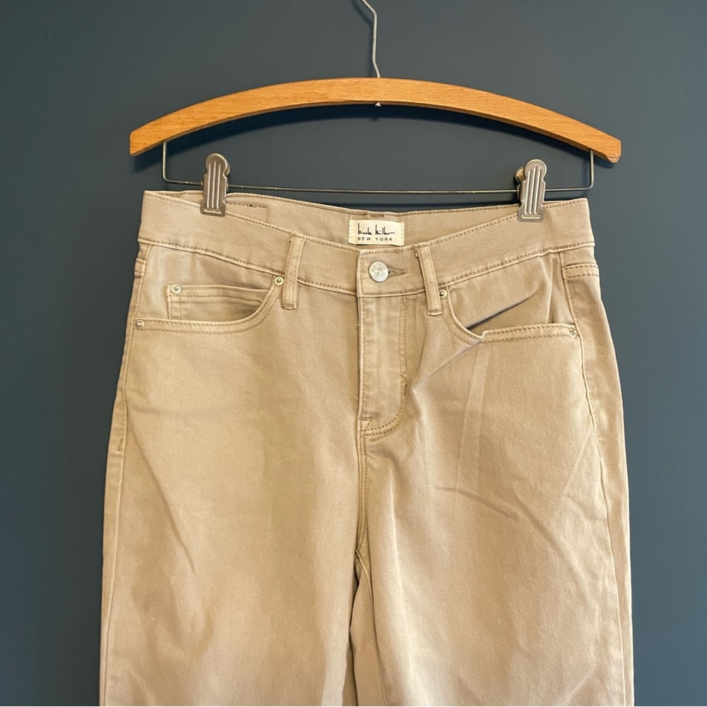 Nicole Miller New York SOHO high rise straight leg pants size 4